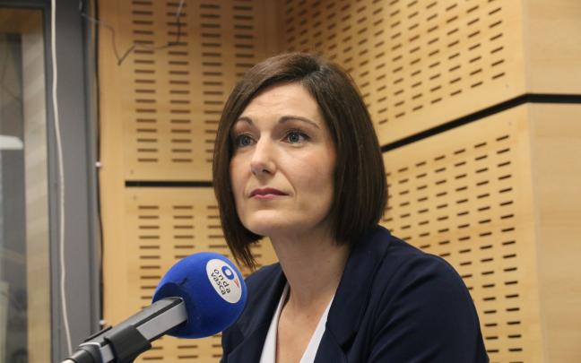 Oihane Agirregoitia, europarlamentaria del PNV en los estudios de ONDA VASCA Oihane Agirregoitia, europarlamentaria del PNV en los estudios de ONDA VASCA