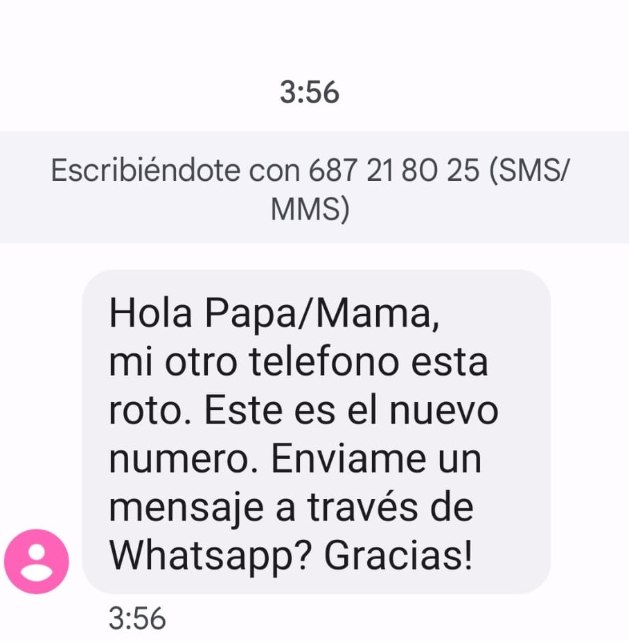 SMS de la estafa telefónica |ONDA VASCA SMS de la estafa telefónica |ONDA VASCA
