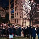 En imágenes: movilización en Portugalete contra los okupas Pankra Nieto