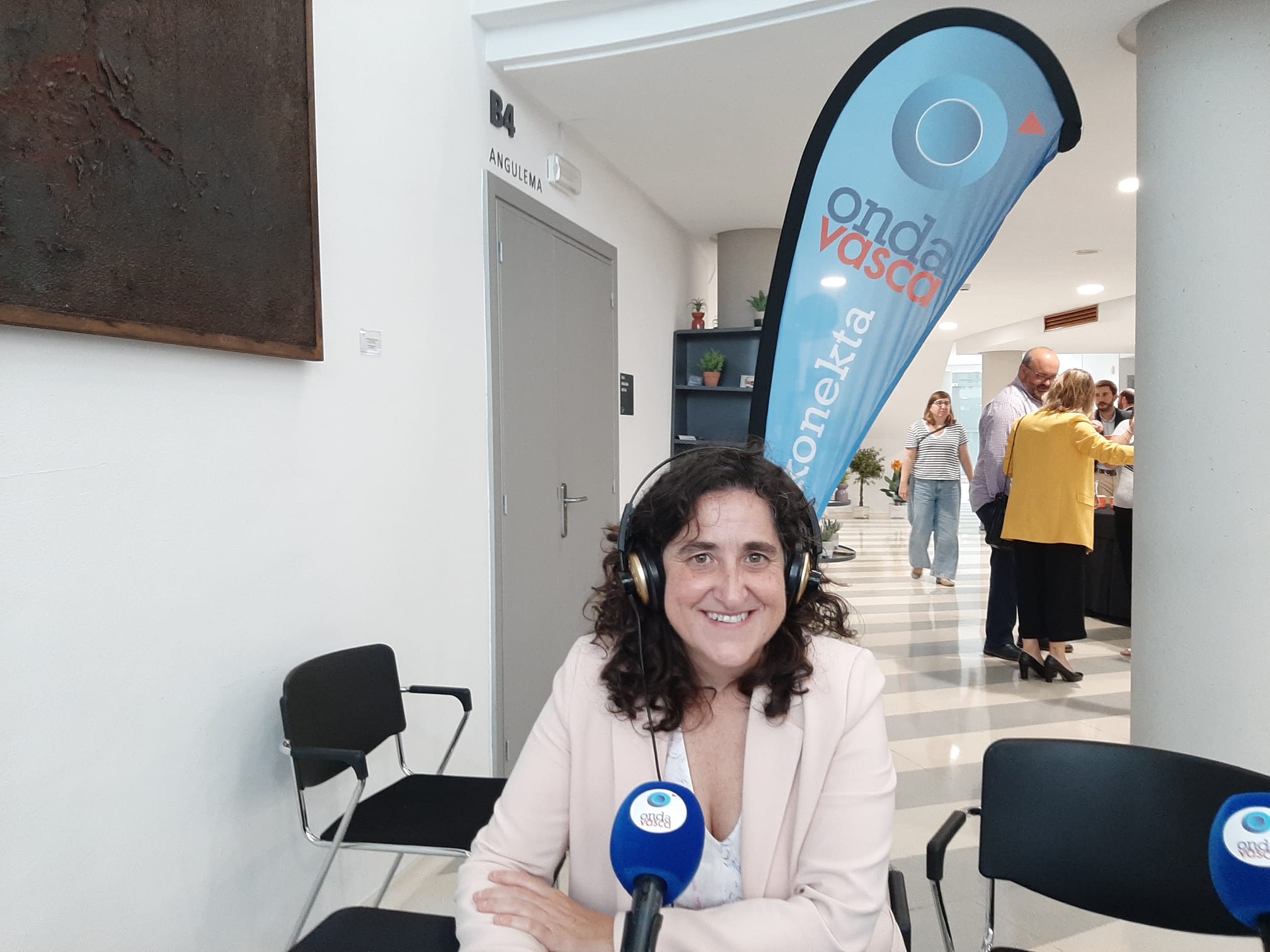 Olga Martín, directora general de Aclima. Onda Vasca