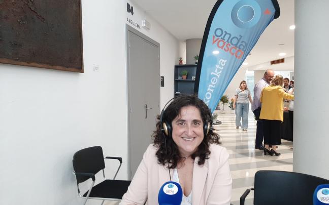 Olga Martín, directora general de Aclima. Onda Vasca