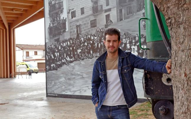 Javier Ollo, alcalde de Alsasua. N.M.