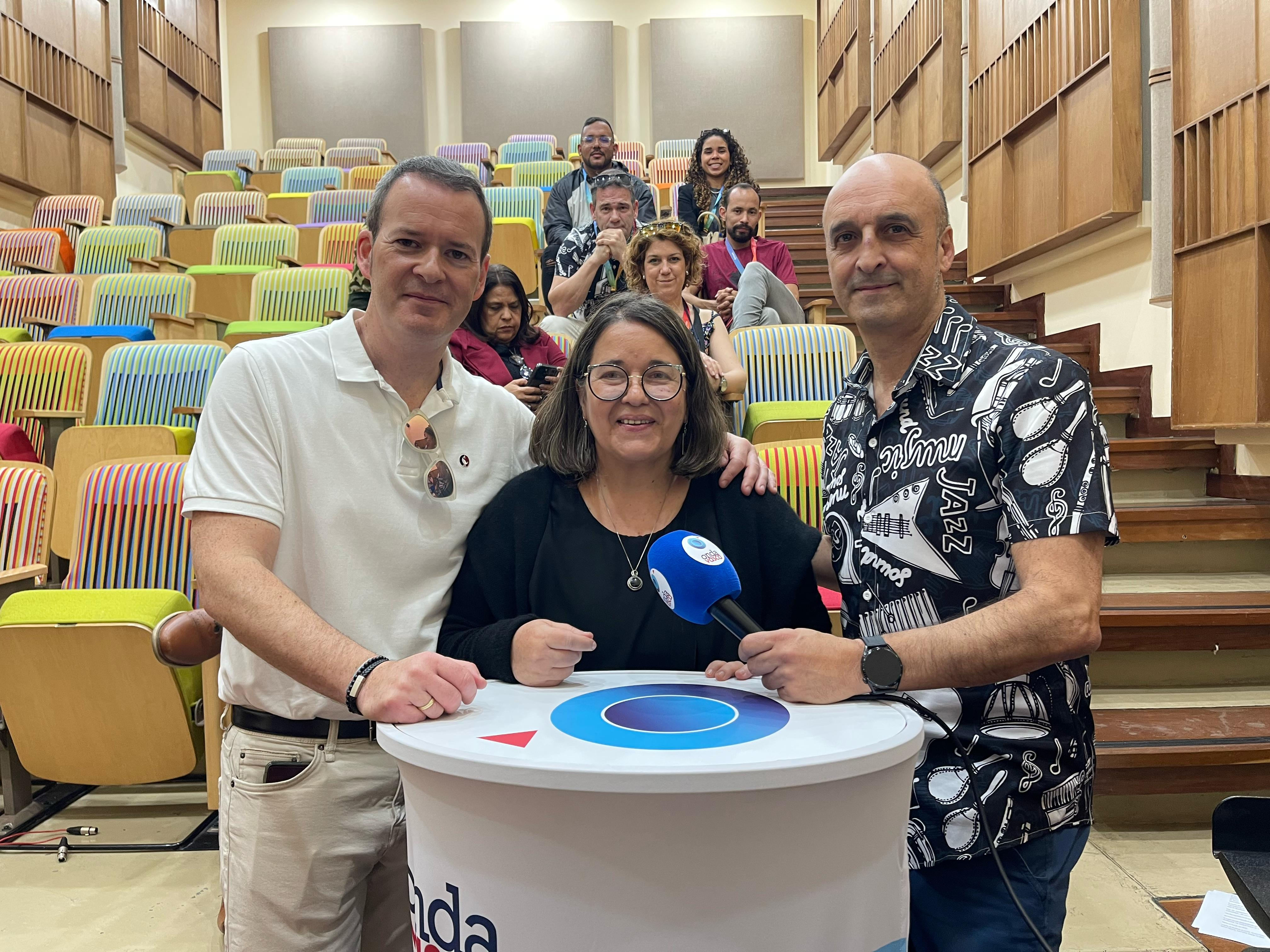Lourdes Sánchez, directora de la Coral Nacional Simón Bolívar. ONDA VASCA