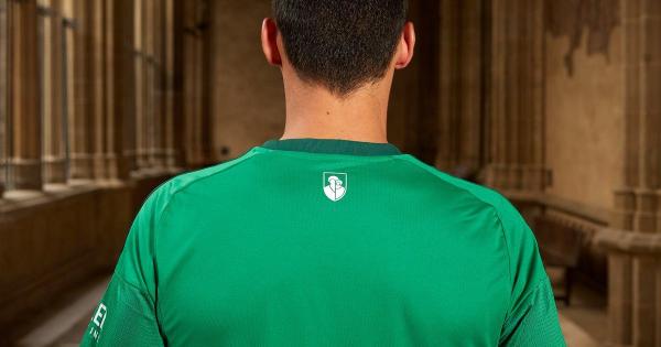 Jugadores de Osasuna con las nuevas equipaciones. Fotos: C.A. Osasuna