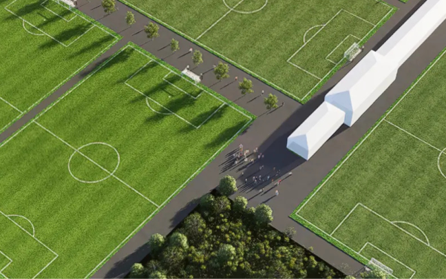 Proyecto del Futuro Tajonar. Foto: CA OSASUNA Proyecto del Futuro Tajonar. Foto: CA OSASUNA