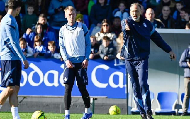 Oskarsson será baja por sanción conta el Deportivo. ARNAITZ RUBIO