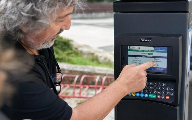 Una máquina de la OTA de Vitoria-Gasteiz. CEDIDA. Una máquina de la OTA de Vitoria-Gasteiz. CEDIDA.