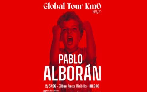 Pablo Alborán incluye Bilbao en un ‘Global Tour’ que recorrerá América y Europa