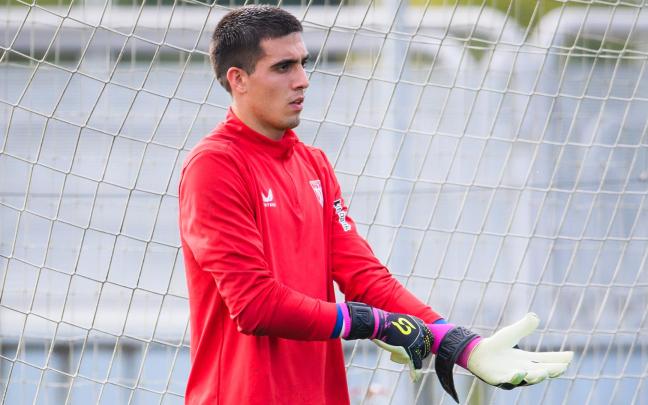 Álex Padilla defenderá ante Osasuna el marco del Athletic