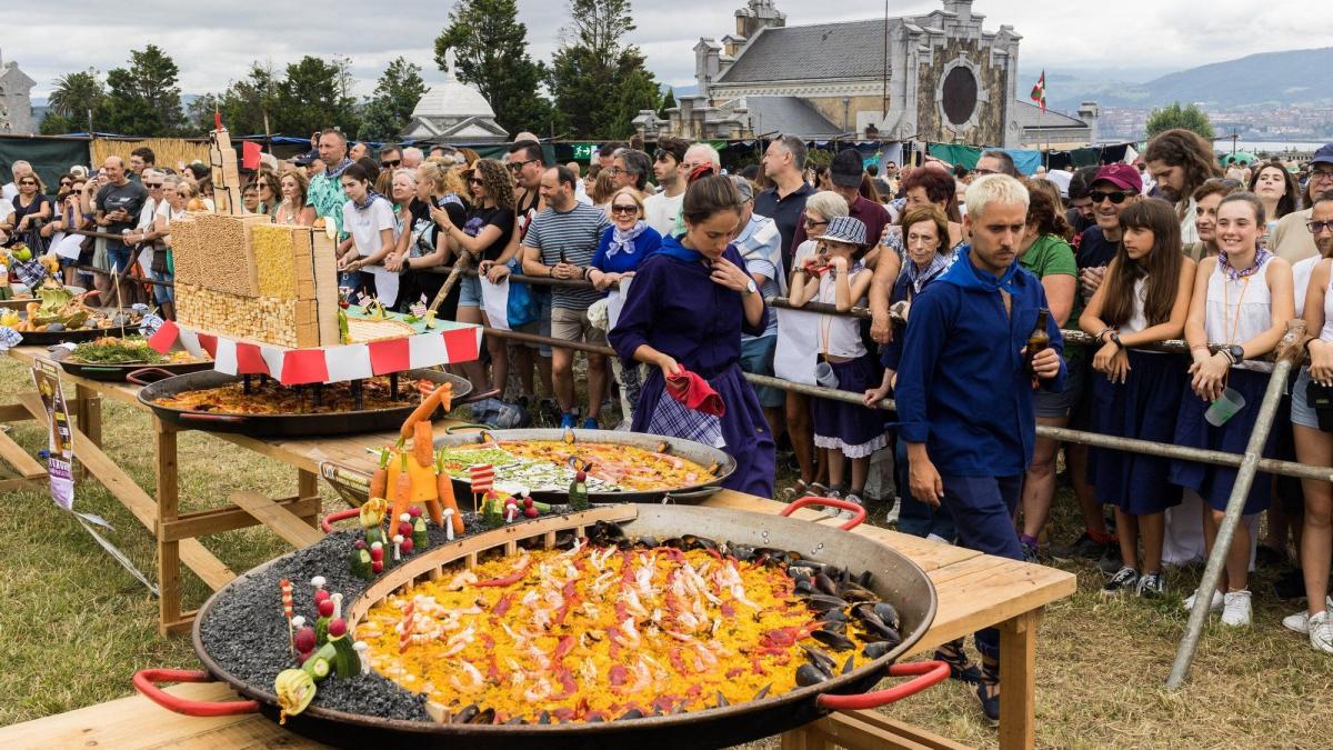 En imágenes: Getxo degusta sus paellas más artísticas Pankra Niet