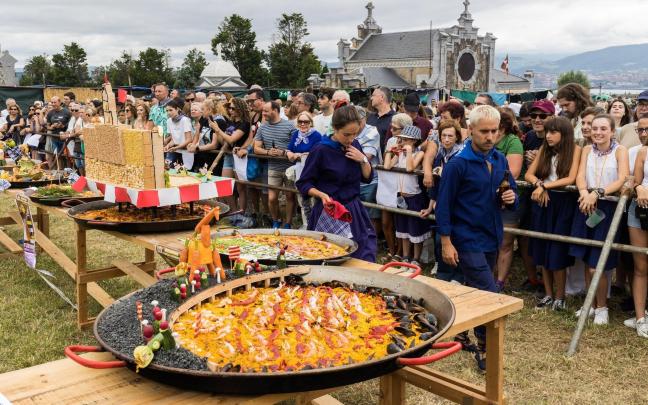 En imágenes: Getxo degusta sus paellas más artísticas Pankra Niet