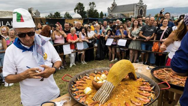 Imagen de una edición anterior de las paellas de Aixerrota | Pankra Nieto, Deia