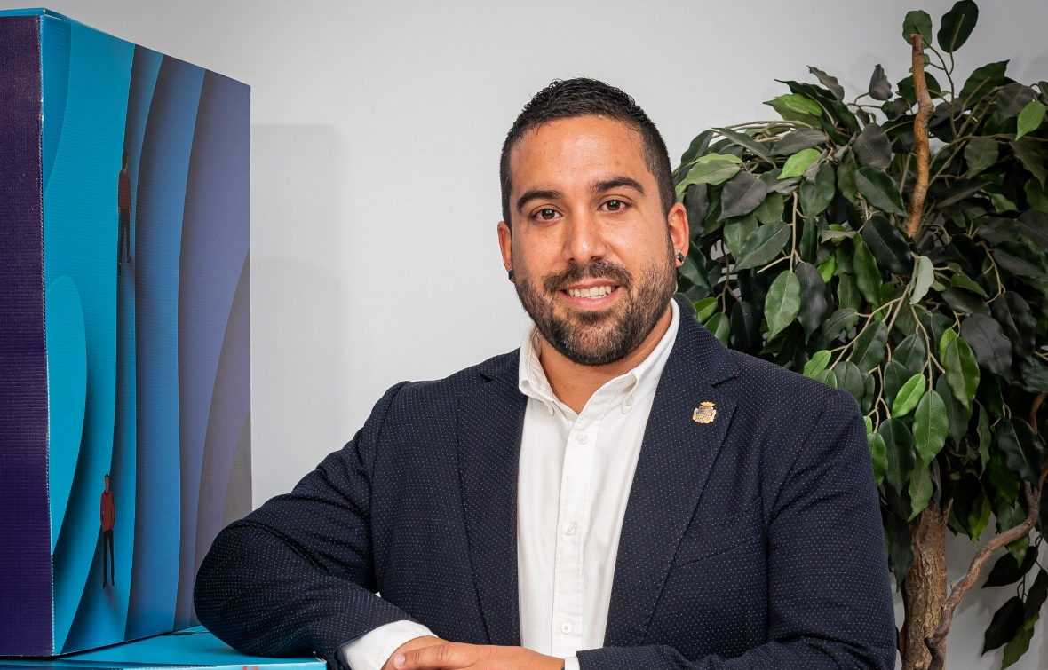 Francisco Pérez, diputado de desarrollo socioeconómico, turismo y deportes de la diputación de Palencia