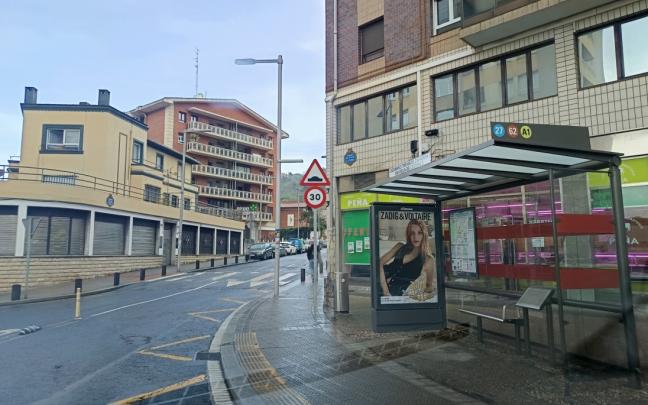 Lugar en el que fue hallada la víctima