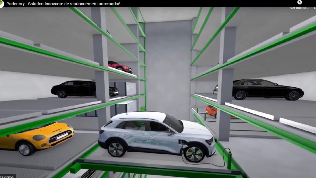 Imagen del funcionamiento de Parkstory. PARKSTORY