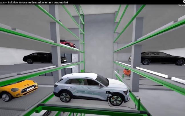 Imagen del funcionamiento de Parkstory. PARKSTORY