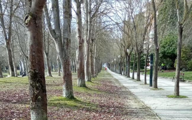Imagen de archivo del parque de Arriaga Cedida