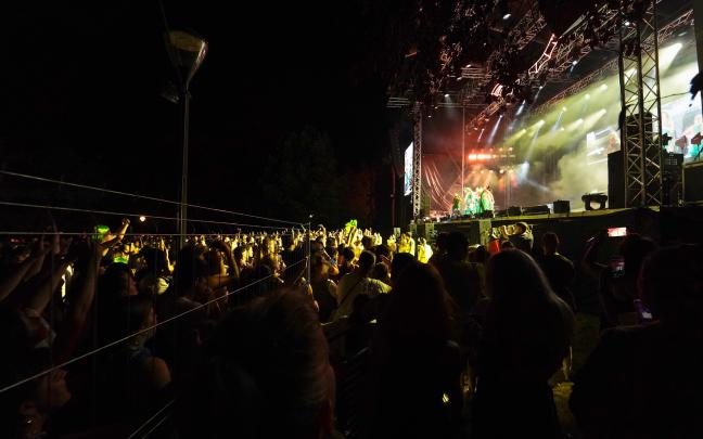 Concierto de Aste Nagusia en el Parque Europa Concierto de Aste Nagusia en el Parque Europa