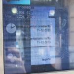 Pantalla de un parquímetro con baja visibilidad en los primeros días de funcionamiento de la OTA en Bilbao | ONDA VASCA