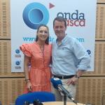 Patricia Ramírez, 'Patri psicóloga' con Txema Gutiérrez en ESTUDIOS BILBAO