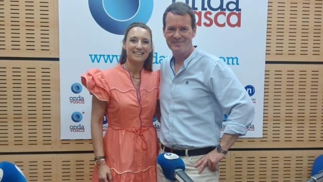 Patricia Ramírez, 'Patri psicóloga' con Txema Gutiérrez en ESTUDIOS BILBAO Patricia Ramírez, 'Patri psicóloga' con Txema Gutiérrez en ESTUDIOS BILBAO
