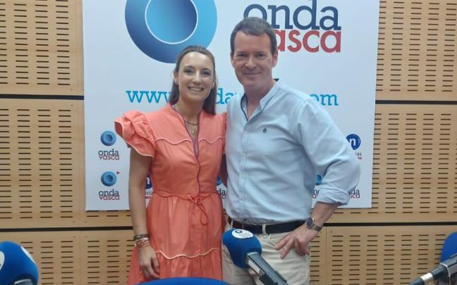 Patricia Ramírez, 'Patri psicóloga' con Txema Gutiérrez en ESTUDIOS BILBAO