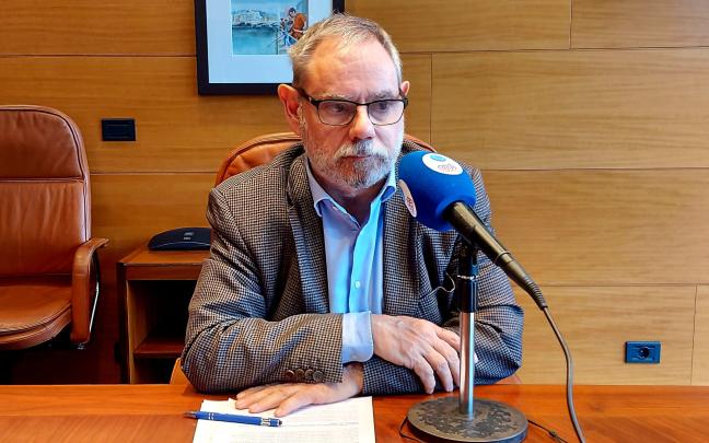 Pedro Barreiro, gerente del Consorcio de Aguas Bilbao Bizkaia, en una imagen de archivo