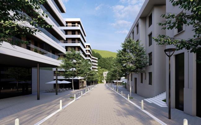 Diseño urbano para el Peñaskal en Bilbao