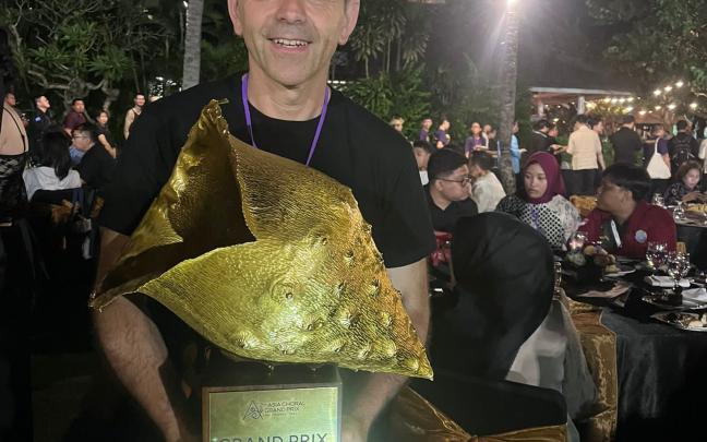 Iñaki Tolaretxipi, director de Landarbaso Abesbatza