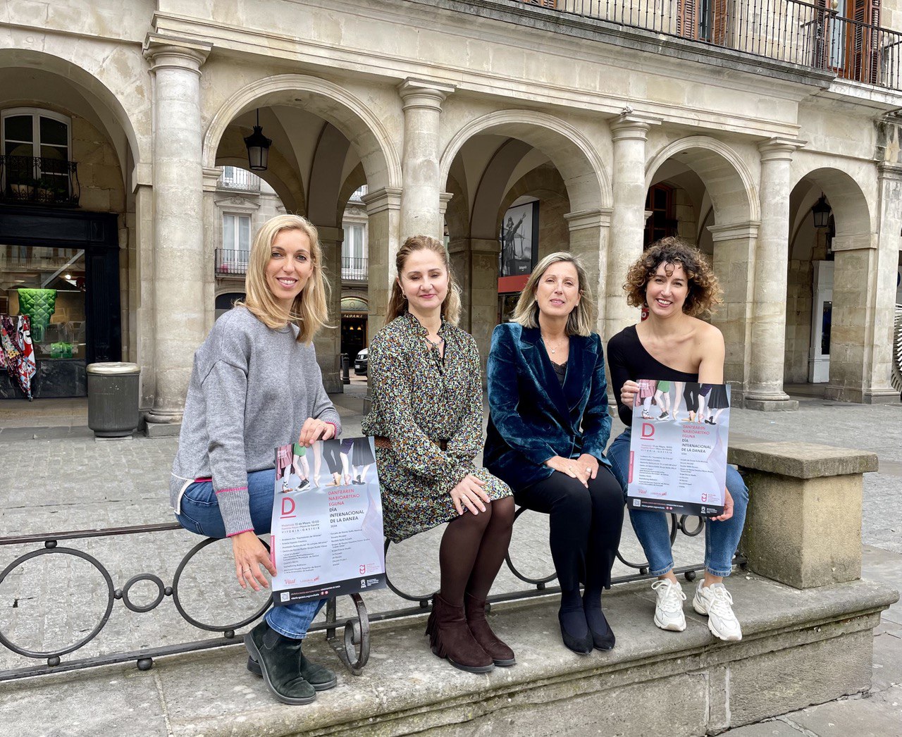 Presentación de la celebración del Día Mundial de la Danza en Gasteiz. Foto: Ayuntamiento de Gasteiz