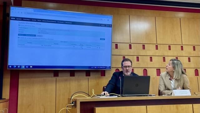 Imagen del sorteo de esta mañana en Gasteiz. Foto: Ayuntamiento de Gasteiz