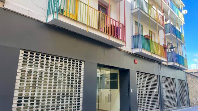 Exterior del comedor social de la calle San Vicente de Paúl. Foto: Ayuntamiento de Gasteiz