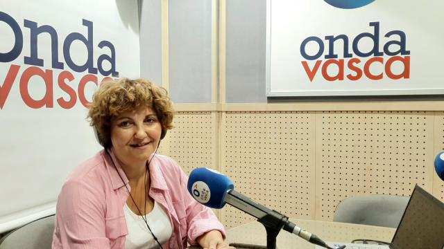 Pilar Garrido, coordinadora autonómica de Podemos Euskadi en ONDA VASCA