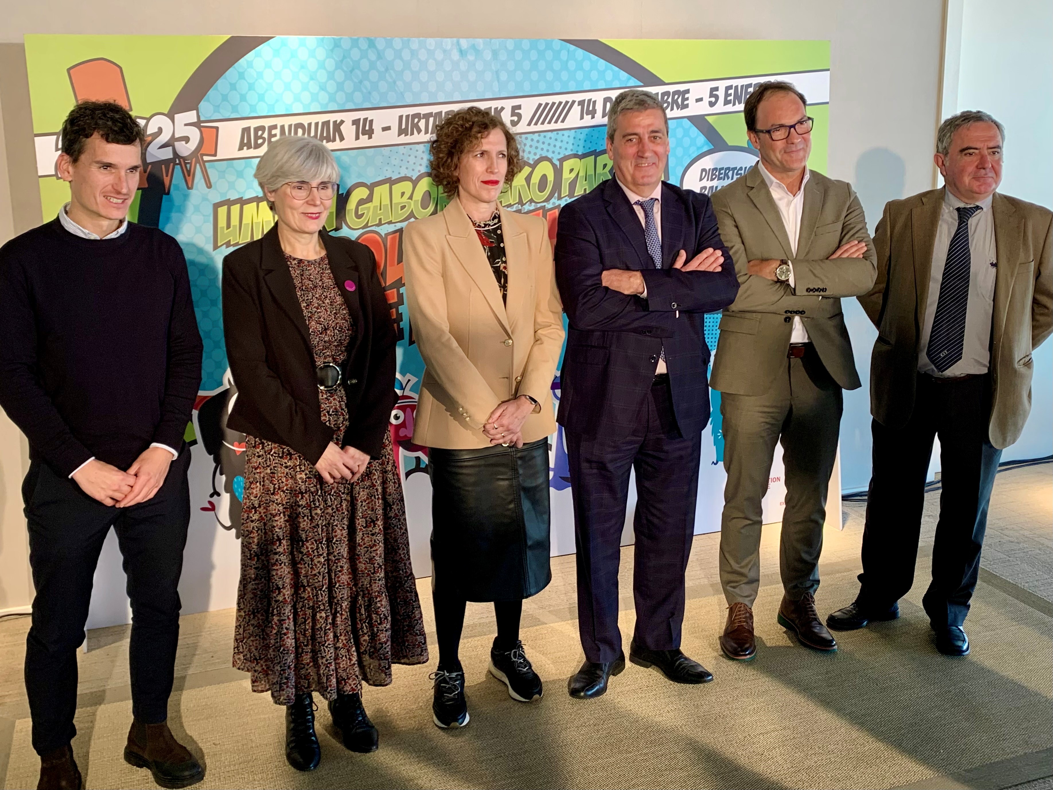 Presentación de la 58ª edición del PIN de Navidad. BEC
