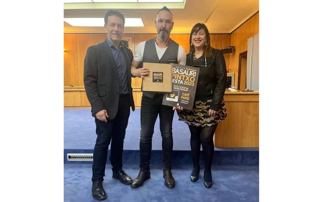Cafetería París, ganadores del premio "Pintxo Popular"