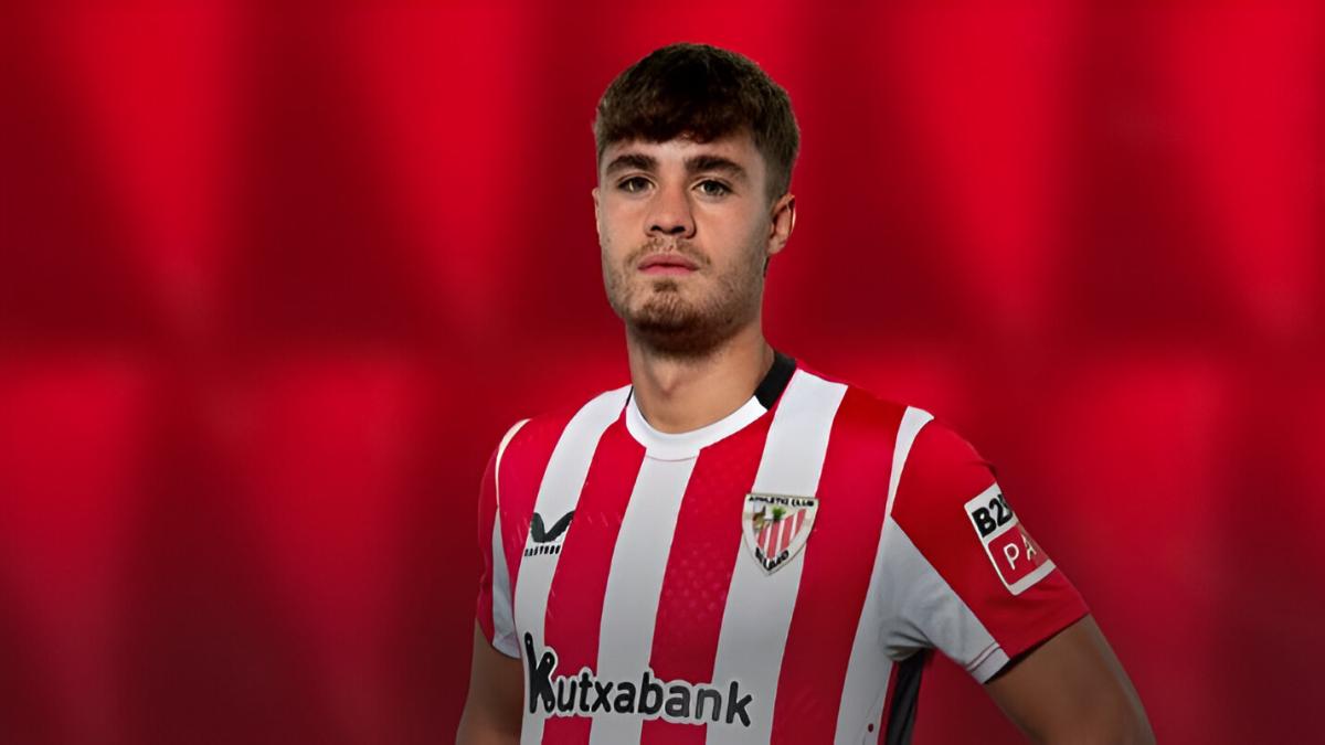 Hugo Rincón marchará cedido al Mirandés tras renovar su contrato con el Athletic Club | Foto: Athletic Club