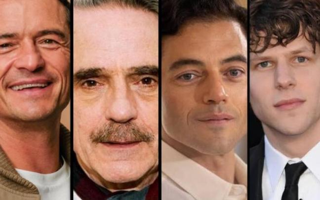 Orlando Bloom, Jeremy Irons, Rami Malek y Jesse Eisenberg estarán en Donostia. N.G.