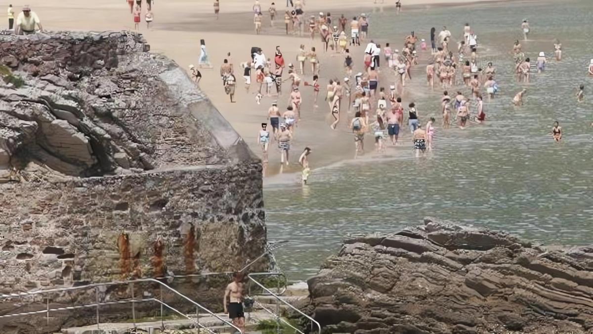 Zona del Pico del Loro, junto a la Playa de Ondarreta, en una imagen de archivo