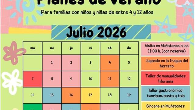 Planes de verano en la Ferrería de El Pobal