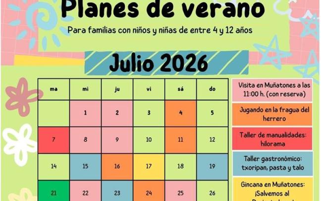 Planes de verano en la Ferrería de El Pobal