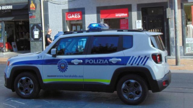 Imagen de archivo de un vehículo de la Policía Municipal de Barakaldo Imagen de archivo de un vehículo de la Policía Municipal de Barakaldo