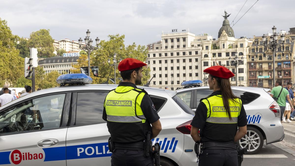 Bilbao activa un amplio operativo de seguridad para Aste Nagusia