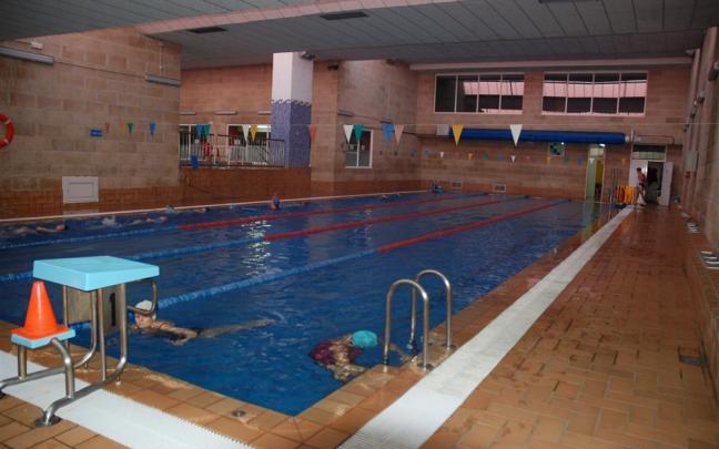 Una de las piscinas del polideportivo Olaizaga de Elgoibar. / EUSKADI.EUS Una de las piscinas del polideportivo Olaizaga de Elgoibar. / EUSKADI.EUS