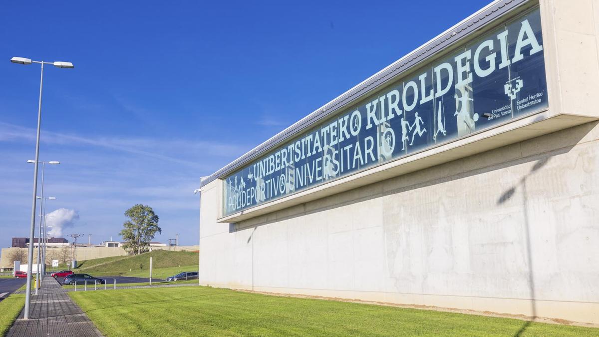 Imagen de archivo del polideportivo de Leioa | EHU