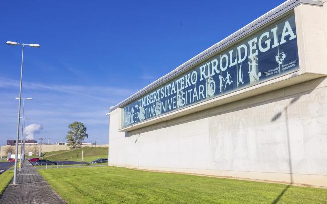 Imagen de archivo del polideportivo de Leioa | EHU
