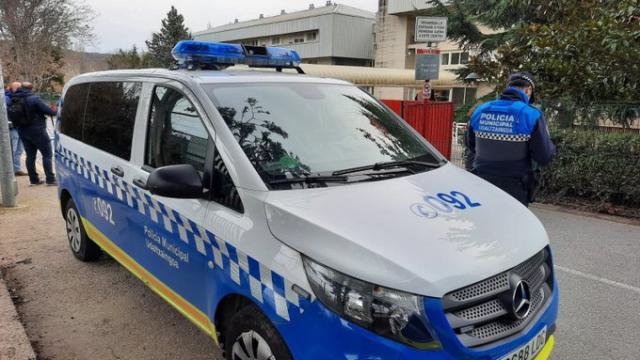 Imagen de archivo de una patrulla de la Policía Municipal de Pamplona