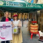 Maider Zalduondo, responsable de comunicación de Bizkaiko Txakolina