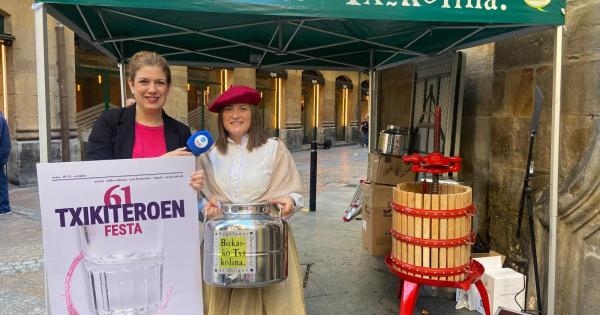 Maider Zalduondo, responsable de comunicación de Bizkaiko Txakolina