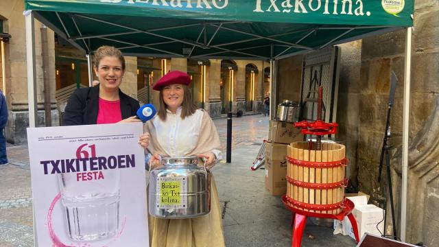 Maider Zalduondo, responsable de comunicación de Bizkaiko Txakolina