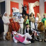 Presentación del programa de carnavales este miércoles en el Museo de Reproducciones de Bilbao. 